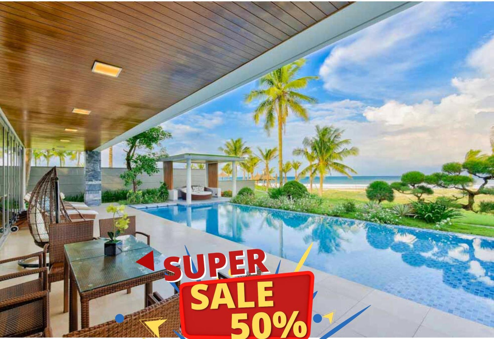 Luxury Pool Villa Close To The Private Beach Дананг Экстерьер фото